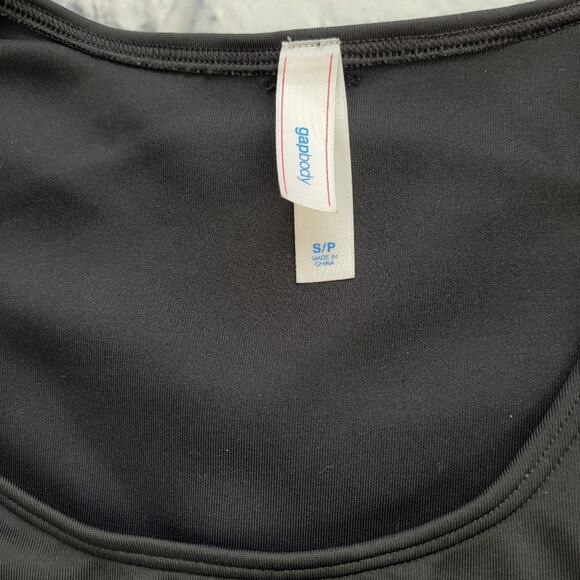 GAP Body Pocket Black Workout Tank size S/P - Picture 7 of 9